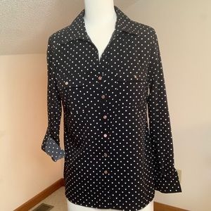 Cute polka dot blouse